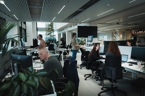 Redactie van Het Parool (Foto: Daphne Severeijns)