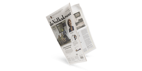 De Volkskrant krant zonderachtergrond